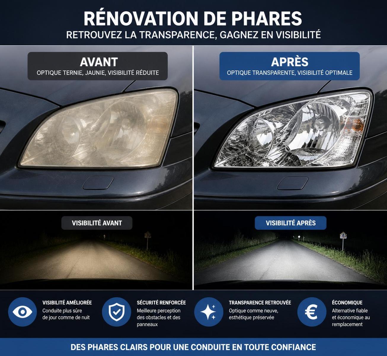 découvrez comment rénover facilement un phare de voiture pour améliorer la visibilité et la sécurité lors de la conduite. suivez nos conseils pratiques et étape par étape.
