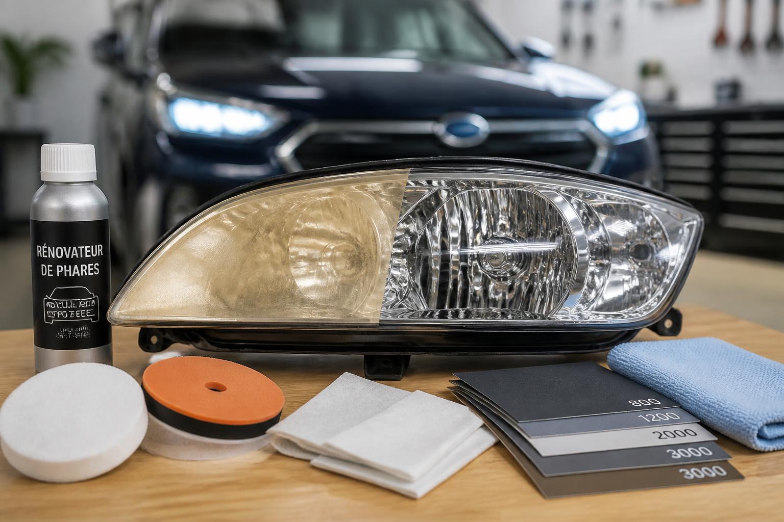découvrez notre kit rénovation pour phare et apprenez comment redonner facilement de l’éclat à vos phares pour une meilleure visibilité et un look comme neuf.
